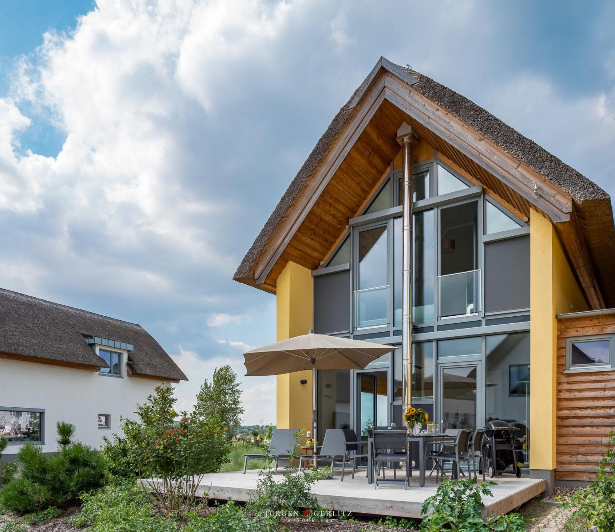 הייליגנהאפן Ostsee - Reetdachhaus Nr 7 "Haddock" Im Strand Resort מראה חיצוני תמונה